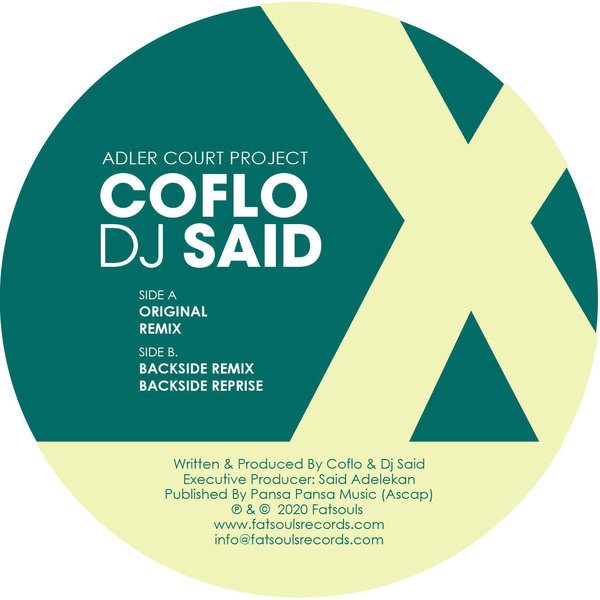 Coflo, DJ Said - Adler Court Project [FSR 031]
